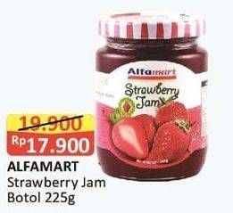 Promo Harga ALFAMART Selai Strawberry 225 gr - Alfamart