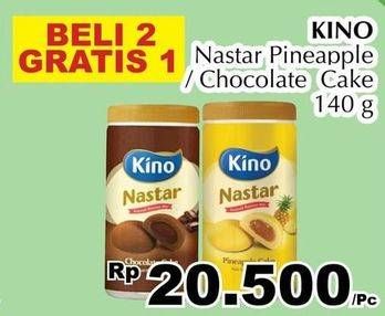 Promo Harga KINO Nastar Pineapple, Chocolate 140 gr - Giant