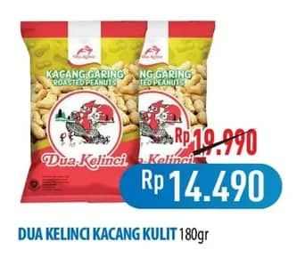 Promo Harga Dua Kelinci Kacang 180 gr - Hypermart