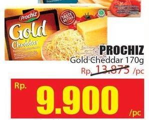 Promo Harga PROCHIZ Gold Cheddar 170 gr - Hari Hari