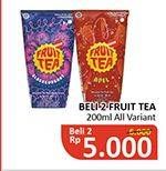 Promo Harga SOSRO Fruit Tea All Variants 200 ml - Alfamidi