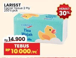 Promo Harga Larisst Facial Tissue 250 sheet - Indomaret