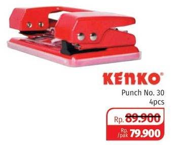 Promo Harga KENKO Punch No30 4 pcs - Lotte Grosir