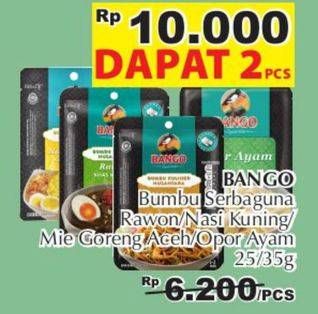 Promo Harga Bango Bumbu Kuliner Nusantara 25gr/35gr  - Giant