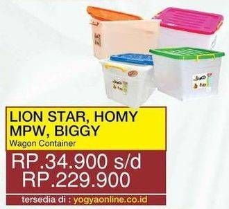 Promo Harga LION STAR/HOMY/MPW/BIGGY Wagon Container  - Yogya