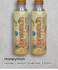 Promo Harga Honeymon Honey Lemon Drink 330 ml - TIP TOP