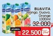 Promo Harga Buavita Fresh Juice Mango, Orange, Guava 1000 ml - LotteMart