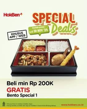 Promo Harga Special Deals  - HokBen