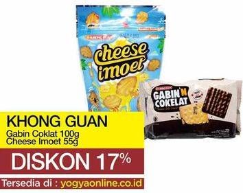 NISSIN Biskuit Gabin/KHONG GUAN Cheese Imoet [85820]