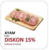 Promo Harga Ayam Fillet per 100 gr - Yogya