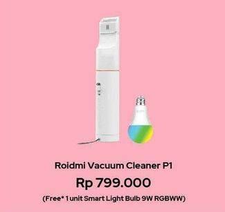 Promo Harga XIAOMI Roidmi Cordless Vacuum Cleaner S1E  - Erafone