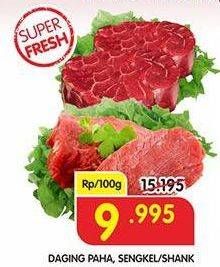 Promo Harga Daging Paha/ Sengkel  - Superindo