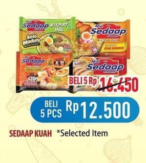 Promo Harga Sedaap Mie Kuah 69 gr - Hypermart