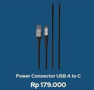 Promo Harga IT. Power Connector USB A to USB C Cable  - iBox