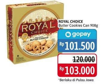 Promo Harga DANISH Royal Choice Butter Cookies 960 gr - Alfamidi