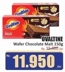 Promo Harga Nissin Wafer Ovaltine Chocolate Malt 150 gr - Hari Hari