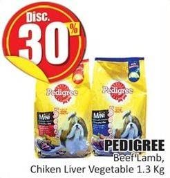 Promo Harga PEDIGREE Makanan Anjing Chicken Liver Vegetable 1300 gr - Hari Hari