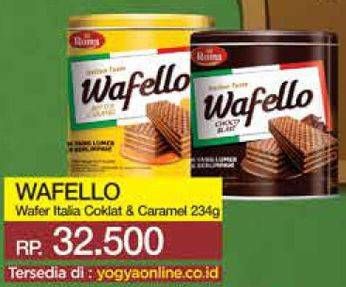 Promo Harga ROMA Wafello Choco Blast, Butter Caramel 234 gr - Yogya