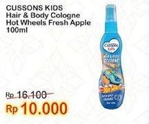 Promo Harga CUSSONS KIDS Hair & Body Cologne Fresh Apple 100 ml - Indomaret
