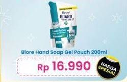 Promo Harga BIORE Guard Gel Hand Soap Eucalyptus Scent 200 ml - Superindo