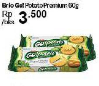 Promo Harga SIANTAR TOP GO Potato Biskuit Kentang Premium 60 gr - Carrefour