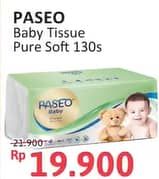Promo Harga Paseo Baby Pure Soft 130 sheet - Alfamidi