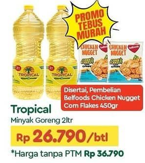 Promo Harga Tropical Minyak Goreng 2000 ml - TIP TOP