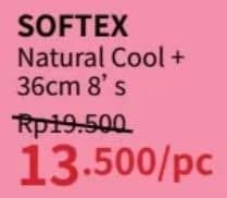 Promo Harga Softex Natural Cool+ Super Slim 36cm 8 pcs - Guardian