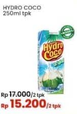 Promo Harga Hydro Coco Minuman Kelapa Original 250 ml - Indomaret