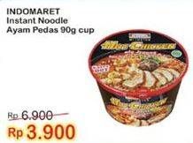 Promo Harga INDOMARET Instant Cup Noodle Ayam Pedas 90 gr - Indomaret