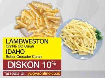 Promo Harga Lambweston Curah/IDAHO Butter Crusader Curah  - Yogya