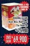 Promo Harga KHONG GUAN Assorted Biscuits 1600 gr - Hypermart