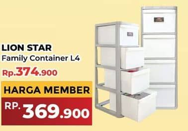 Promo Harga Lion Star Family Container L4  - Yogya
