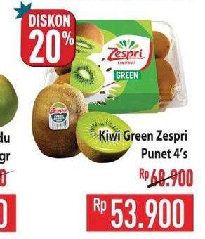 Promo Harga Kiwi Zespri Green Punet 4 pcs - Hypermart