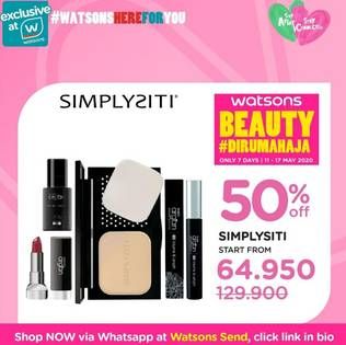 Promo Harga SIMPLYSITI Cosmetics  - Watsons
