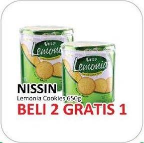 Promo Harga NISSIN Cookies Lemonia 650 gr - Yogya