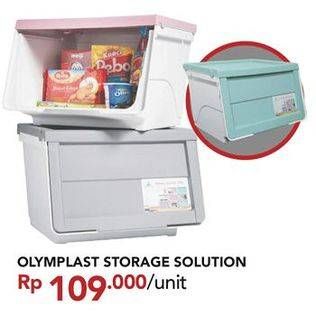 Promo Harga OLYMPLAST Storage Solution Kotak Serbaguna  - Carrefour