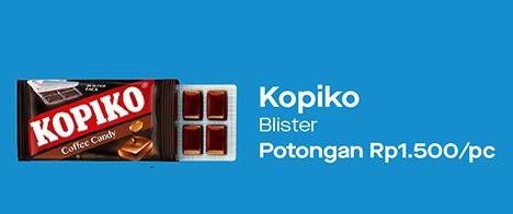 Promo Harga KOPIKO Coffee Candy Blister  - Alfamart