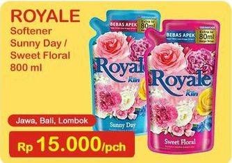 Promo Harga SO KLIN Royale Parfum Collection Sunny Day, Sweet Floral 800 ml - Indomaret