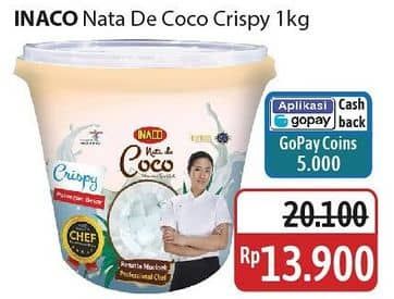 Promo Harga Inaco Nata De Coco Crispy 1000 gr - Alfamidi