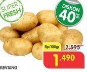 Promo Harga Kentang per 100 gr - Superindo