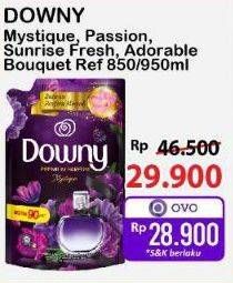 Promo Harga DOWNY Mystique, Passion, Sunrise Fresh, Adorable Bouquet 850/900ml  - Alfamart