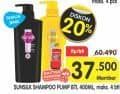 Promo Harga Sunsilk Shampoo Pump Btl 400ml Soft SmoothBlack Shine 400 ml - Superindo
