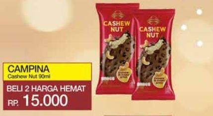 Promo Harga Campina Cashew Nut 90 ml - Yogya