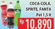 Promo Harga COCA COLA Minuman Soda 1500 ml - Hypermart