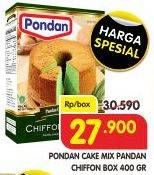 Promo Harga Pondan Sponge Cake Mix Pandan 400 gr - Superindo