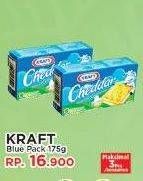 Promo Harga KRAFT Cheese Cheddar Blue Pack 175 gr - Yogya