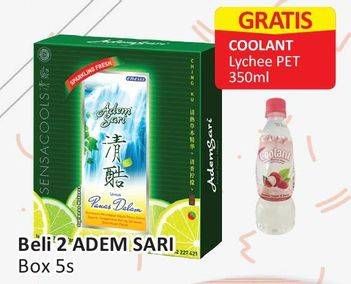 Promo Harga ADEM SARI Larutan Penyegar Bubuk per 2 box 5 pcs - Alfamart