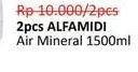Promo Harga ALFAMIDI Air Mineral 1500 ml - Alfamidi