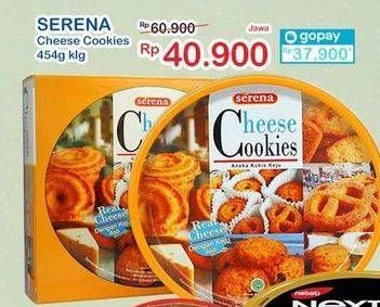 Promo Harga SERENA Cheese Cookies 454 gr - Indomaret